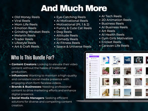 100,000+ Luxury 4K Video Reels Bundle for Instagram TikTok YouTube Shorts Faceless Content