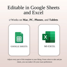 ADHD Planner Spreadsheet for Google Sheets & Excel | Habit, Task, Meal & Finance Tracker