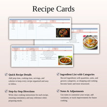 ADHD Planner Spreadsheet for Google Sheets & Excel | Habit, Task, Meal & Finance Tracker