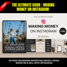 Making Money on Instagram Guide | 35-Page Instagram Marketing eBook | Grow, Monetize & Sell with Instagram | Digital Download