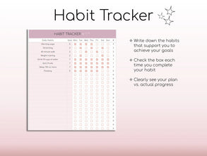 All-in-One Weight Loss & Fitness Tracker | Google Sheets Calorie & Workout Planner | Digital Habit, Meal & Body Measurement Tracker | Health & Fitness Spreadsheet