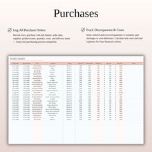 Inventory Tracker Spreadsheet for Google Sheets & Excel | Stock, Sales & Profit Management Template