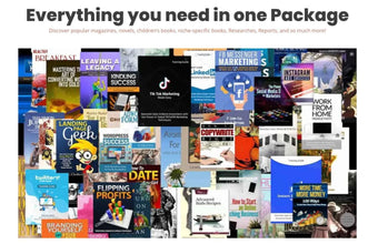 300,000+ eBooks Mega Bundle | Digital Library for Self-Help, Business, Education, Motivation & Fiction | Instant Download Collection