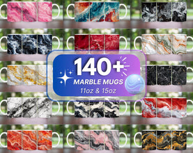 10700+ 3D Mug Wrap Sublimation Design Bundle | 11oz & 15oz PNG Templates for Coffee, Teacher, Floral, and Animal Mugs | Printable Mug Designs for POD