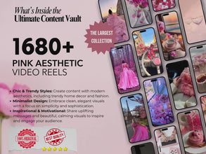 100,000+ Luxury 4K Video Reels Bundle for Instagram TikTok YouTube Shorts Faceless Content