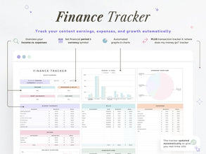 All-in-One Social Media Content Planner | Google Sheets Digital Marketing Calendar & Task Tracker | 12-Month Automated Scheduler | Ideal for Instagram, TikTok & YouTube Creators